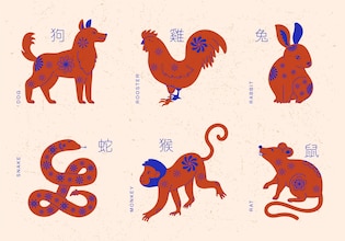Chinese Zodiac symbols